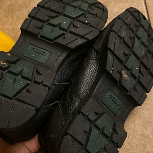 These are Ralph Lauren ankle boots for hiking. I have a lot of wear left - Picture 1 of 3